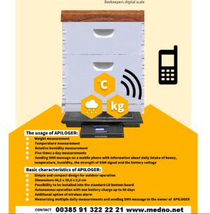 Pčelarska SMS vaga APILOGER - Slika 2