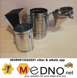 Dimilica za pčele,velika RSF inox sa duplom posudom – standardni model / kosi nos