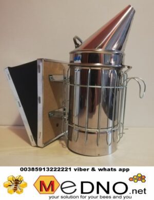 Dimilica za pčele,velika RSF inox sa duplom posudom – standardni model / kosi nos - Slika 2