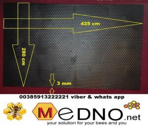 Satna osnova LR od PREHRAMBENE PLASTIKE / PVC - Polypropylene (PP)TERMO OTPORNA do 90°C - Slika 6