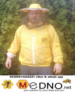Jakna/bluza pčelarska ventilacijska, sa četveroslojnom zaštitom od uboda , mekani materijal - Slika 13