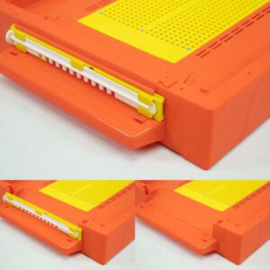 Podnica PVC CRVENA sa sakupljačem peludi,češljem i poletaljkom za LR i DB10 / PVC bee flooring with pollen collection