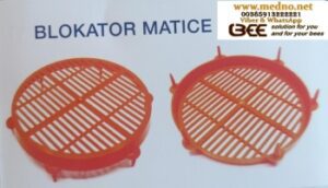 Blokator matice na okviru Queen blocker on frame Königin, Blocker am Rahmen