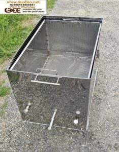 Steam wax melter with a capacity of 22 frames/wax sterilizer / for boiling and cleaning frames and paraffining boxes