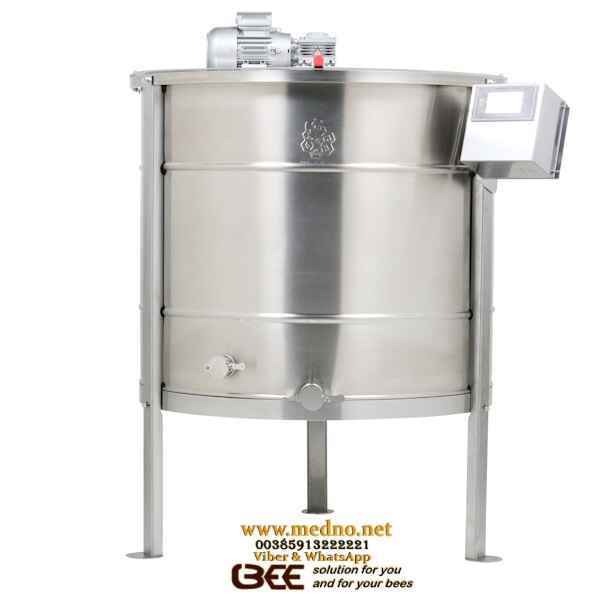 Vrcaljka radialna , samookretna , 20 okvira Langstroth , Dadant (30 cm) 0,25 Kw AC motor, kontroler zaslona osjetljivog na dodir - mjerač vremena i memorija brzine-BA560-OMDDE-304-1