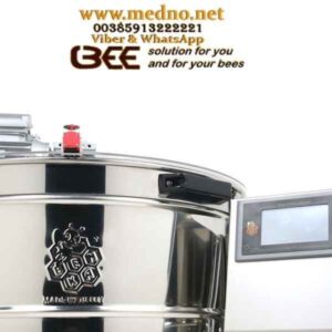 Vrcaljka kasetna,6 okvira Langstroth 24 cm,automatska,samo okretna sa inox košem,0,18 Kw AC Motor,kontroler zaslona osjetljivog na dodir–mjerač vremena i memorija brzine–BA556-OMY-304-7