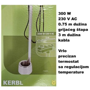 Grijač dekristalizator meda 300 W